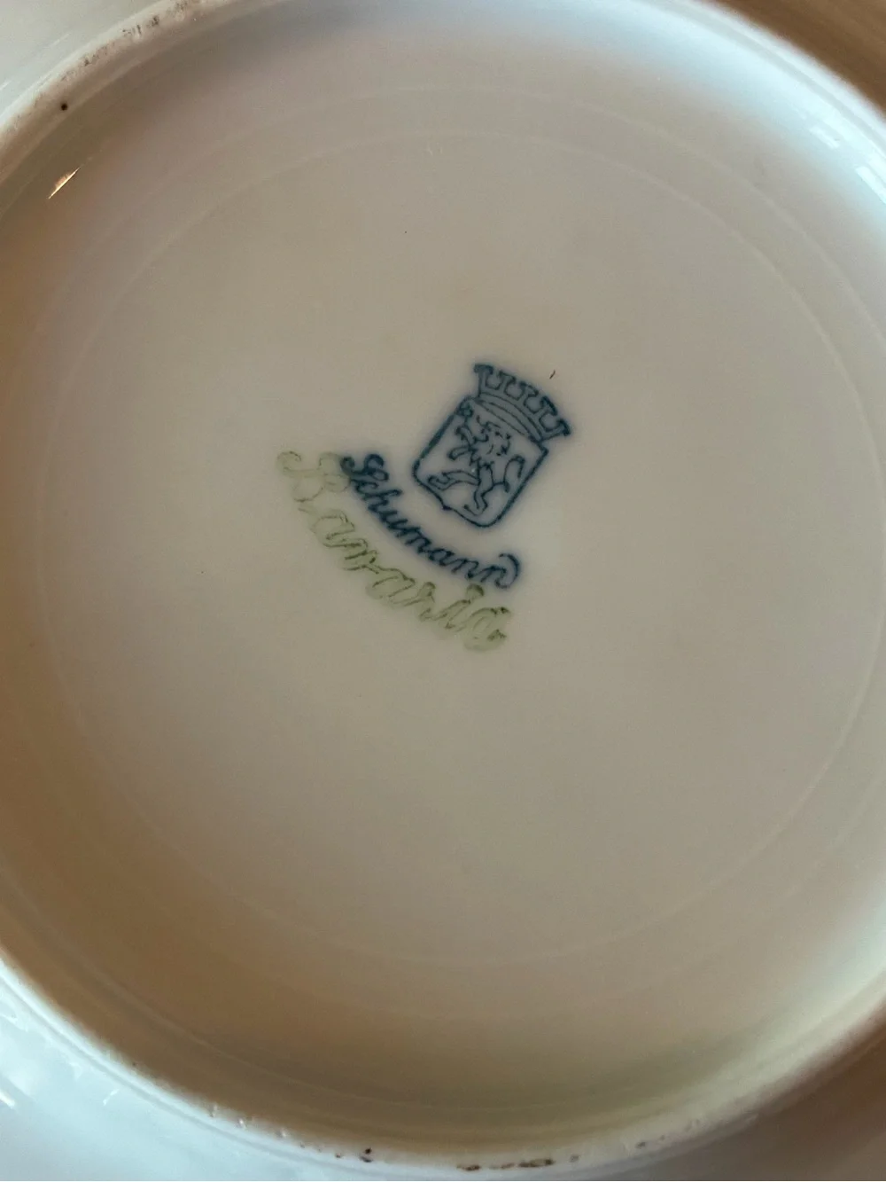 Schumann Bavaria Pierced 5” decorative plate octagon